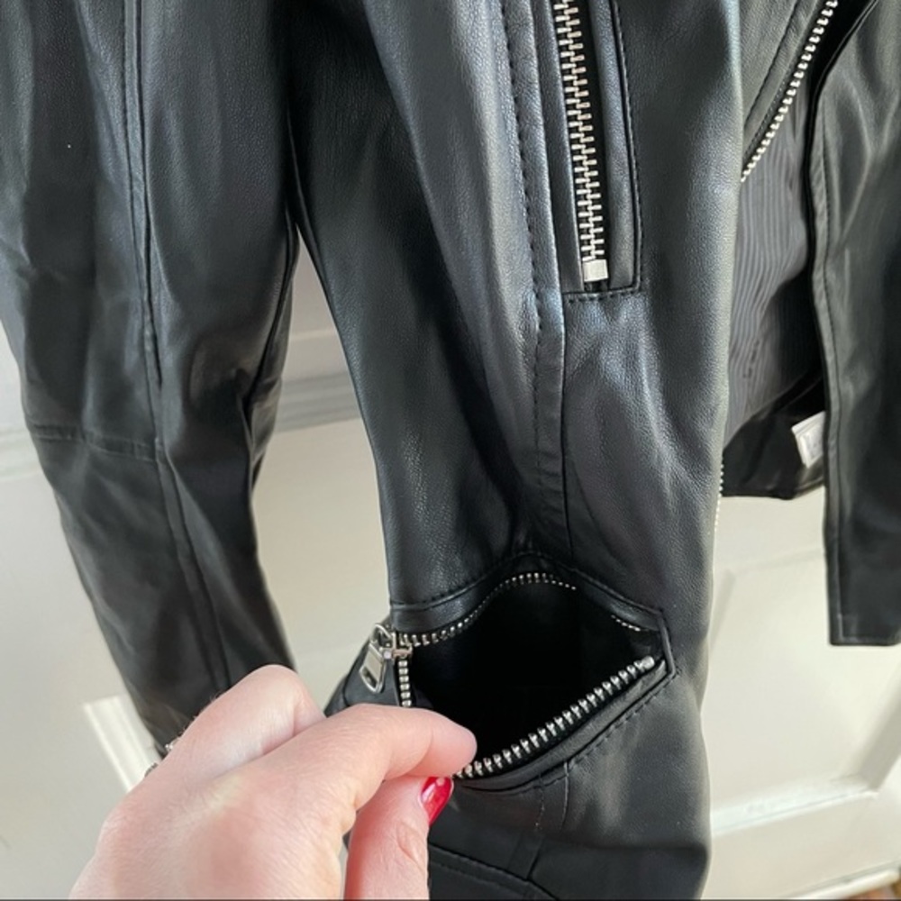 Zara t r f Outerwear Biker Jacket - Picture 8 of 9